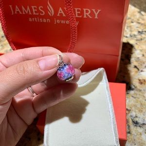 James Avery glass charm